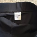 Five Dancewear, Cloud Shorts in Black, YL Child 7/8