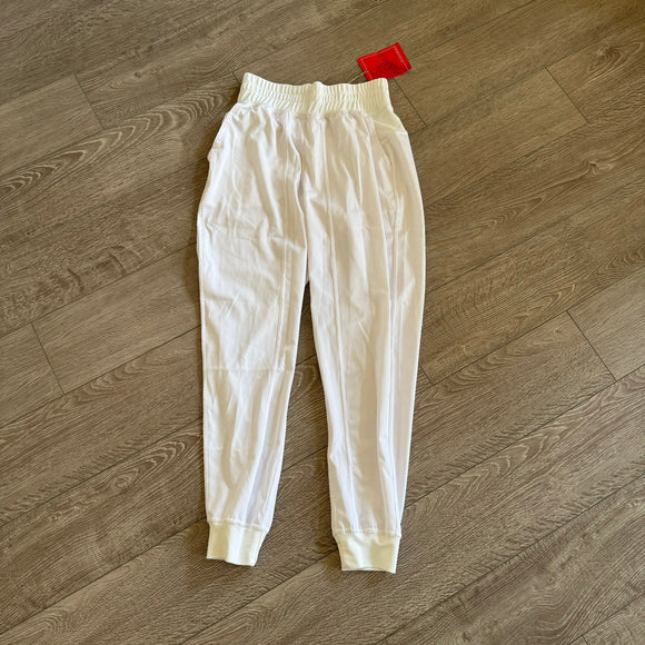 Tiger Friday, Flex Joggers in White, AL Women's 6/8