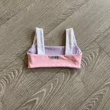 Five Dancewear, Pastel Pink and Purple Reversible Bra, YM 5/6