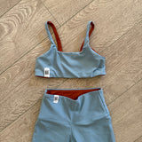 SimplyBE, BEversatile Swap Top and Freeform Pant in Mist Blue, Child 7/8 - Final Sale