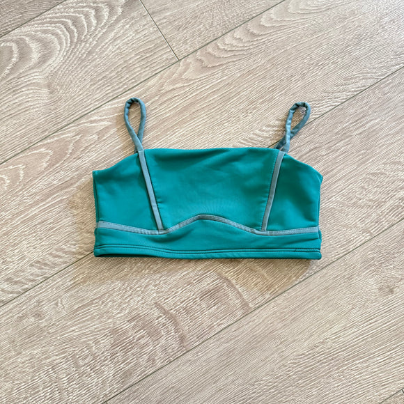 Tiger Friday, Finn Crop Top in Spruce Green, CL Child 8/10 - Final Sale