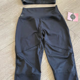 Kandi Kouture, Like A Boss Bra and Hype Pants in Black, TXS Women's 0/2