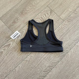 Old Navy, Dark Grey Racer Back Sports Bra, CS 6/7