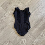 Eurotard, Black Lace Back Leotard, CI 6/7 - Final Sale