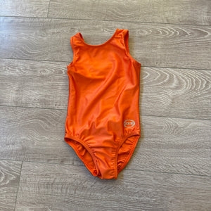 Ozone, Misty Orange Crunch Leotard, YM Child 6/7