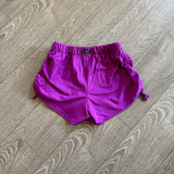 Five Dancewear, High Tied Shorts in Bright Purple, AXS Women's 0/2 - Final Sale