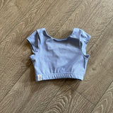 Five Dancewear, Turnaround Top in Blue, YM Child 5/6 - Final Sale