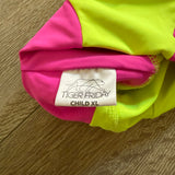 Tiger Friday, West Coast Shorties in Guava Neon Yellow and Pink, CXL Child 10/12