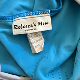 Rebecca's Mom, UCLA Gymnastics Cami Leotard in Sky Blue, Child 8/10 - Final Sale