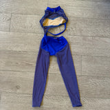 AA Dance, Signature Unitard in Royal Blue, CS Child 5/6