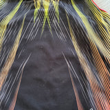 GK Elite, Simone Biles Rays Leotard in Black with Neon Trim, CL Child 8/10 - Final Sale