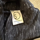 Five Dancewear, Adorn Tank Top in Black White, YL Child 7/8 - Final Sale