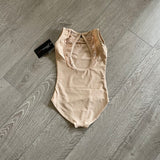 Theatricals, Lace Insert Tank Leotard in Caramel, CM Child 8/10