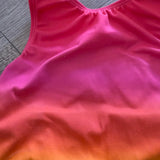 GK Elite, Simone Biles Unique Back Rainbow Leotard, CL Child 8/10 - Final Sale