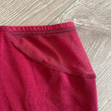 Second Skin, Mesh Detail Unitard in Wine Red, CS Child 5/6 - Final Sale