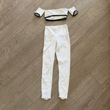 Tiger Friday, Covert Convertible Stirrup Legging in White, CL 8/10 - Final Sale