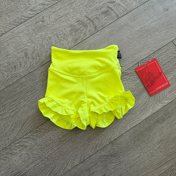Tiger Friday, Filly Bootie Shorts in Citrus Yellow, CM Child 6/8 - Final Sale