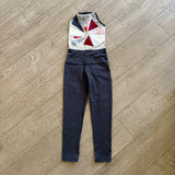 Tiger Friday, Back Mesh Shattered Glass Unitard, CL Child 8/10 - Final Sale