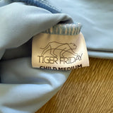 Tiger Friday, Take Two Reversible Crop in Sky Blue, CM Child 6/8 - Final Sale