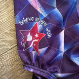 GK Elite, Disney Believe in Your Wish Star Ombre Leotard, CL Child 8/10 - Final Sale