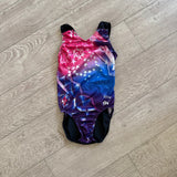 GK Elite, Disney Believe in Your Wish Star Ombre Leotard, CL Child 8/10 - Final Sale