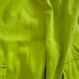 Pocket Cargo Hip Hop Jogger Pants in Neon Yellow Green, Child 8 - Final Sale