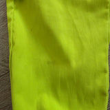Pocket Cargo Hip Hop Jogger Pants in Neon Yellow Green, Child 8 - Final Sale