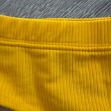 Tiger Friday, Go2 Ribbed Briefs in Yellow, CM Child 6/8 - Final Sale