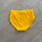 Tiger Friday, Go2 Ribbed Briefs in Yellow, CM Child 6/8 - Final Sale