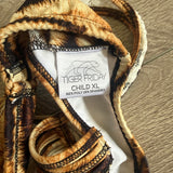 Tiger Friday, Ozzie Crop Top in Siberian, CXL - Final Sale