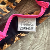 Tiger Friday, Journey Bra in Lavish Leopard Pink, CL Child 8/10 - Final Sale