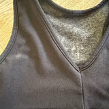 Five Dancewear, Airbrush Racer Back Bra in Black, YL Child 7/8 - Final Sale