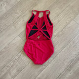 Oh La La, The Delicate Leotard in Red, AS Women's 4/6