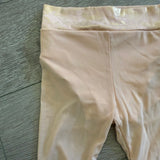 Evie's Studio, Leopard Pattern Mesh Shorts in Peach, Child 5/6 - Final Sale