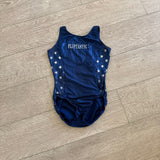 Motionwear, Fliptastic White Stars Blue Gym Leotard, CL Child 12/14