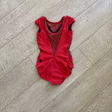 Five Dancewear, Georgia Leotard in Red, YL Child 7/8 - Final Sale