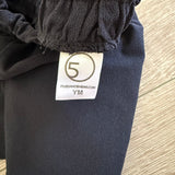 Five Dancewear, Pocket Athletic Shorts in Black, YM Child 5/6 - Final Sale