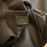 Soel Dancewear, Side Tie High Low Tango Ballroom Skirt in Black, CM Child 7/8 - Final Sale