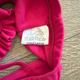 Tiger Friday, Sweetheart Crop Top in Fuchsia Pink, CL Child 8/10