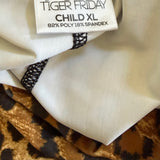 Tiger Friday, Knockout Jumpsuit in Cheetah, CXL Child 10/12 - Final Sale