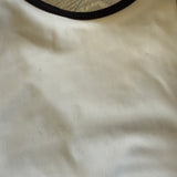 Tiger Friday, Quattro Crop Top in Black and White, CL Child 8/10 - Final Sale