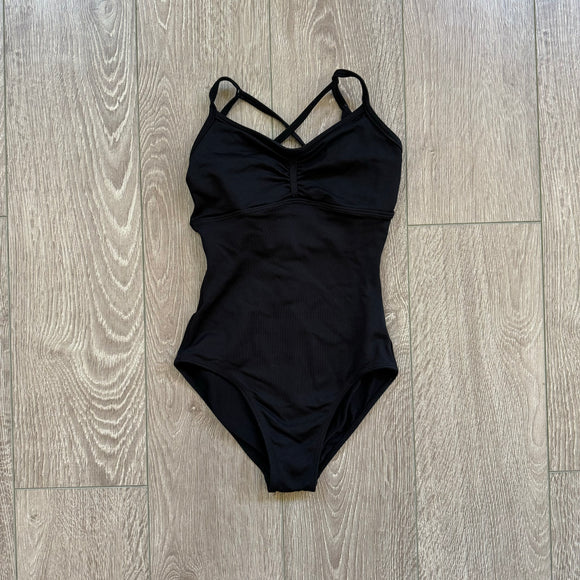 Baltogs, Mesh Back Leotard in Black, CM Child 6/7 - Final Sale