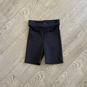 Soel Dancewear, Ryann Bikers Shorts in Black, CL 10/12 - Final Sale