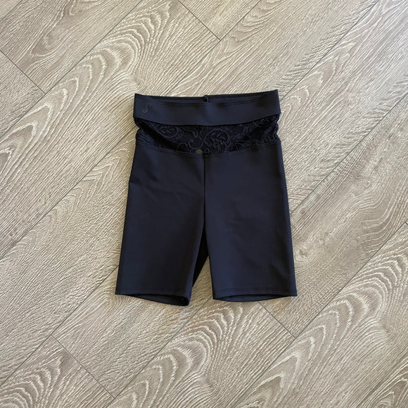 Soel Dancewear, Ryann Bikers Shorts in Black, CL 10/12 - Final Sale