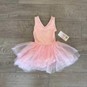 Baltogs, Ruffles Glitter Tutu Leotard in Ballet Pink, CI Child 6/7