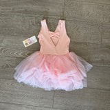 Baltogs, Ruffles Glitter Tutu Leotard in Ballet Pink, CI Child 6/7