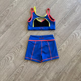 Jo+Jax, Beat Top and Shorts Set in Cobalt Blue, YM