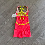 Jo+Jax, One Two Punch Unitard in Highlighter Yellow, YL 