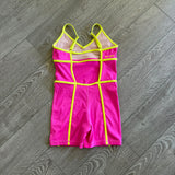 Jo+Jax, Revolve Unitard in Hot Pink and Yellow, AXS