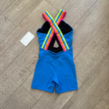 Jo+Jax, X Unitard in Sonic Blue, YL